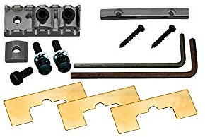 Gotoh Floyd Rose Lock Nut 43mm Black Chrome (Cosmo) - Rear Bolt Mounting