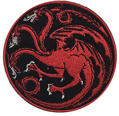 Targaryen Game of Thrones Super Hero Movie Iron On Patch Sew On Patch Embroidered Patch/Badge for Clothes Shirts Jeans etc