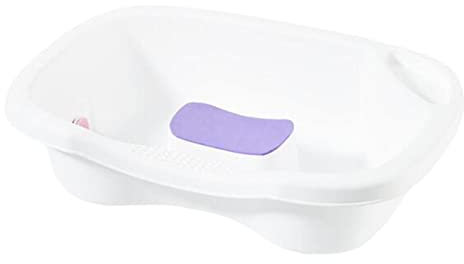 Sharplace Haarwaschbecken, mit Ablaufschlauch, Nackenstütze, zum Haarewaschen im Friseursalon, Weiß