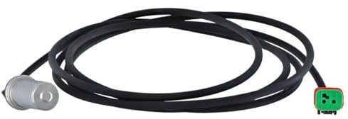 HELLA 6PU 230 048-451 Sensor, wheel speed - 2-pin connector - Front Axle Left/Rear Axle Left - Cable: 1968mm