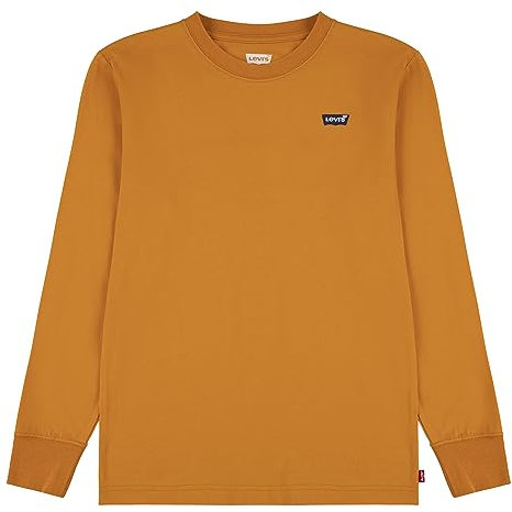Levi's Lvb L/S Batwing Chesthit Tee, Maglietta Bambini e ragazzi, Arancione (Cathay Spice), 16 anni