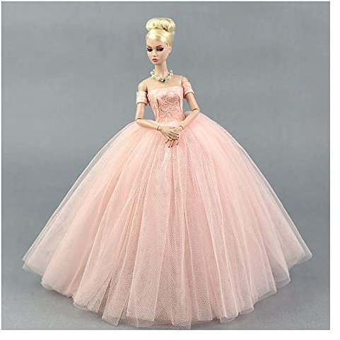 Hinleise Puppen Kleidung Kleid für 29cm Modepuppen - Spitze Brautkleider Ballettkleider Kostüm Zubehör (Stil I)
