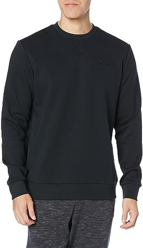 Oakley Men's Relax Crew Sweatshirt 2.0, Blackout, XXL
