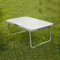 Table de camping pliante en aluminium, petite table pliable légère pour extérieur, intérieur, pique-nique, cuisine, plage, pêche, jardin, barbecue