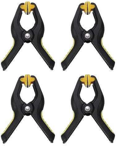 QUARKZMAN 4Stk 3 Feder Klemme Befestigung Klemme Halterung Clip | Für Handy LCD Bildschirm, Reparatur Werkzeug, Für Handy Tablet Bildschirm