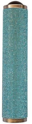 Fendawn Strive Handgefertigtes Nostalgisches Kaleidoskop Spielzeug Echte Szene für Kinder Erwachsene, Blauer Diamant Stil
