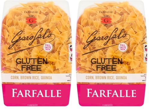 Garofalo Gluten Free Farfalle Pasta, 400g (Pack of 2)