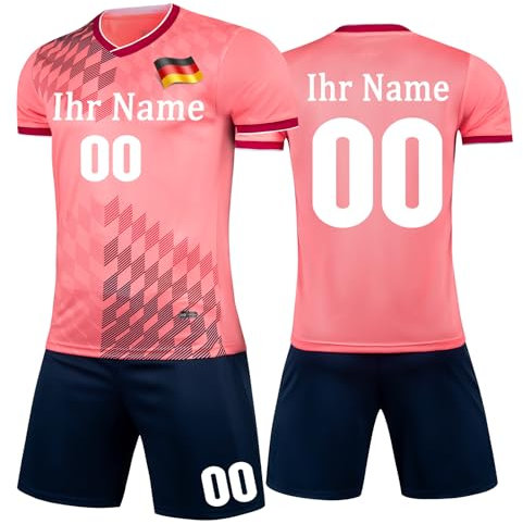 KILUZARNO Personalisiertes Handball Trikot Kinders Erwachsene Handball Shorts&Trikots mit GRATIS Name Nummer Team Logo Handballtrikots