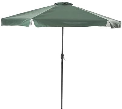 Aremar Sombrilla Terraza Exterior Grande Octogonal 3 Metros de Diámetro, Sombrilla Jardín Grande 244 x 300 cm. (Verde)