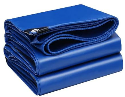 Strapazierfähige wasserdichte Plane mit Ösen und Ösen für Terrasse, Garten, Gewächshaus, Pavillon, Hühnerstall, große PVC-Planen für Pavillon-Schutz