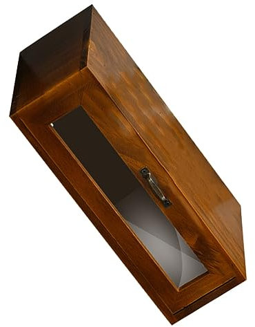 BELLIFFY Acryl Schubladenbox Monitor-erhöhung Retro Stil Multifunktionaler Organizer Für Schreibtisch Büro Home Office Desktop Stauraum