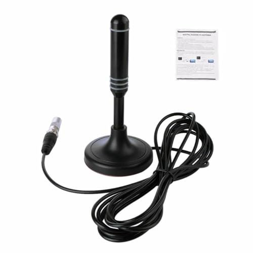 Antena Para Smart TV,Antena De TV Para Canales Locales, Antena de TV Interior Digital de Alta Definición, Antena de TV antiinterferencias interior con largo alcance para Smart TV, mejora la experienci