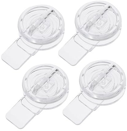 ANDRESLAD Child Proof Door Locks Acrylic Locks Pet Proof Simple Door Lock 4pcs Set