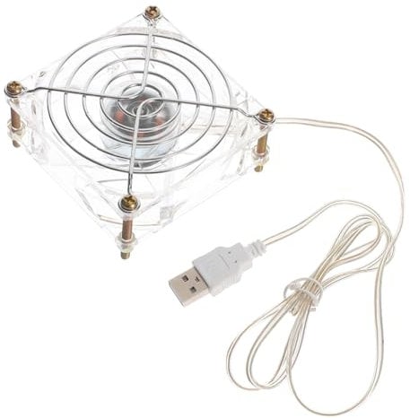 BUGUUYO Pet Cage Cooling Fan Usb Portable Desk Fan for Comfort Quiet Design for Cats Dogs Animals for Hamsters More