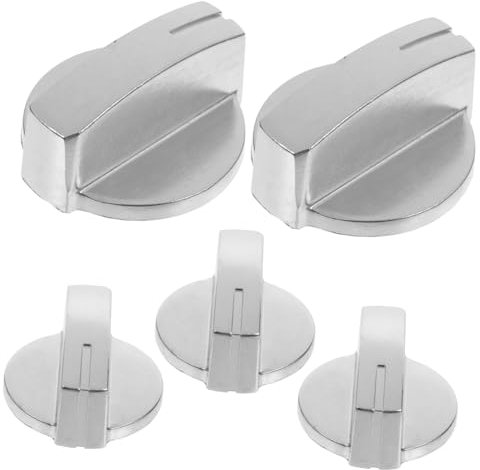 OSALADI 5pcs Gas Stove Knobs Rotary Control Knobs for Home Restaurant Gas Stove Accessories Compact Design for Easy Storage Replacement