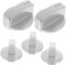 OSALADI 5pcs Gas Stove Knobs Rotary Control Knobs for Home Restaurant Gas Stove Accessories Compact Design for Easy Storage Replacement