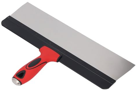 14-Zoll-Edelstahl-Klebemesser, Rostfreier Spachtelschneider mit Rutschfestem Griff, Zum Auftragen und Glätten von Putz, Trockenbau-Handwerkzeug, Effizientes Abdecken Größerer