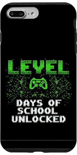 LEVEL DAYS OF School Unlocked Gaming School Unlocked Case for iPhone 7 Plus/8 Plus