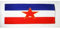 AZ FLAG - Flagge Jugoslawien - 90x60 cm - Jugoslawische Fahne 100% Polyester mit Messing-Ösen - 50g