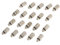 20 stücke M5 4mm Luftschlauch Koppler Pneumatische Gerade Schnell Push Fittings Stecker