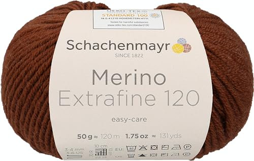 Schachenmayr Merino Extrafine 120, 50G Kupfer Handstrickgarne