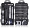 Linhon Schraubendreher Set Feinmechanik,115 in 1 Mini Feinmechaniker Set, Magnetisch Torx Bit,Präzisions Elektronik Reparatur Set für iPhone,Laptop,Tablet,Uhrmacher,Modellbau,Uhren,Kamera,Brillen