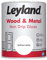 Leyland 423437 Wood & Metal Non Drip Gloss, 0.75 Liters, white