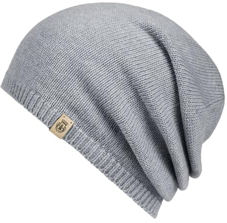 Roeckl Damen Essentials Beanie Winter M tze, Silvergrey, Einheitsgröße EU