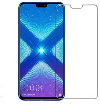 HQ-CLOUD lot de 2 Verres Trempés Pour HONOR 8X .Film de Protection d'écran Transparent - Anti Rayures - Ultra Résistant Dureté 9H