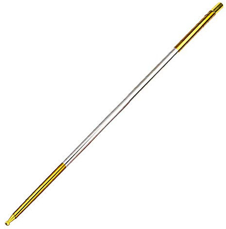 Magischer Zauberstab, Professioneller Zauberstab, Metall Erscheinender Stock, Tragbare Magischer Zaubertrick Telescopic für Erwachsene Magiertrick - 110cm