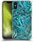 Head Case Designs Officially Licensed LebensArt Turquoise Geo Liquid Marble Soft Gel Case Compatible With Apple iPhone X/iPhone XS