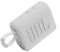 JBL Go 3 Speaker, Portable Bluetooth Speaker Waterproof IP67 Dustproof Outdoor (White)
