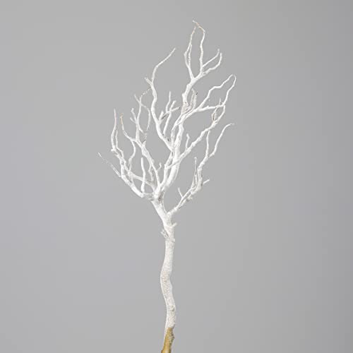 Großer Dekoast/Dekozweig 95cm in geeister Optik DP künstlicher AST Zweig Kunstast