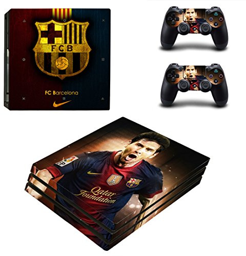 Skin Console et Manettes PS4 PRO - Messi