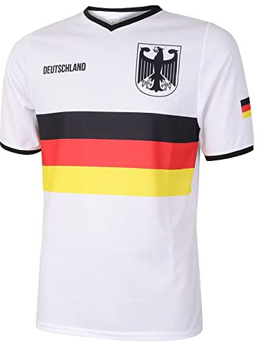 Maillot de Foot Allemagne Domicile - Drapeau - Enfants et Adultes - 152