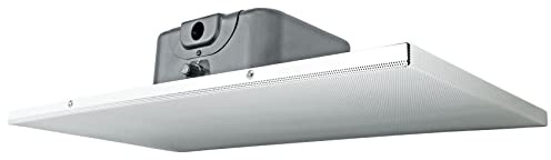 Rockville DCS6T 70V 6.5 Commercial Drop Ceiling Tile Speaker, Clear Audio, Easy Install, Durable Build, for Offices and Retail