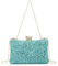 Syrads Vintage Embrague Noche Bolsos Cena Bolsas Damas Pures Boda Fiesta Bolso Monedero,Verde