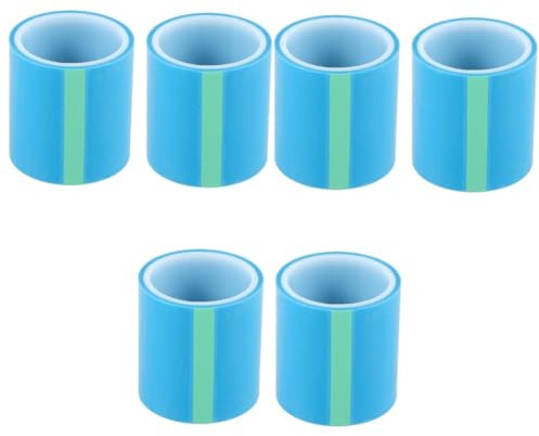 COHEALI 6rollen Epoxy Tape Uv-dichtband Für Epoxidharz Anti-leck-kleber Metallrahmen-pads Zubehör Für Schmuckherstellung Und Handwerksprojekte