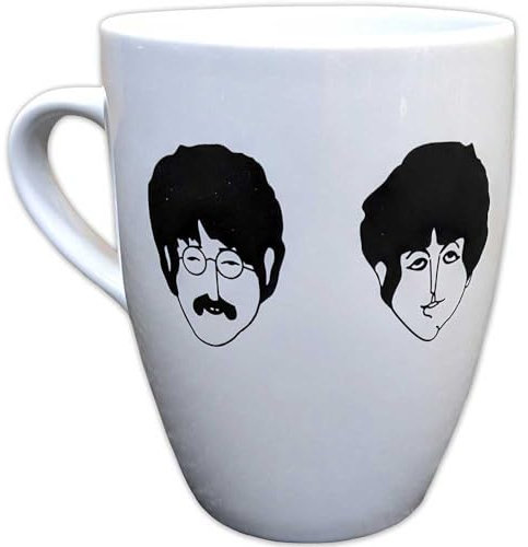 The Beatles Amarillo Submarine Faces Marrow taza de un tamaño