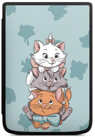 DeinDesign Coque pour liseuse Compatible avec Vivlio Touch HD Plus Etui pour liseuse Protection pour liseuse Disney Aristochats Chat