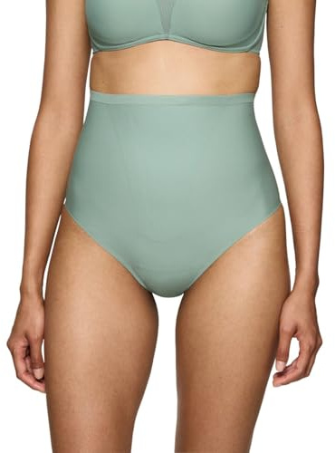 Triumph Shape Smart Highwaist String, Briefs Damen, Blau (Abstinthe), XL
