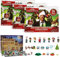 National Lampoon’s Weihnachtsferien-Adventskalender 2024, 24-tägiger Weihnachts-Adventskalender, enthält 24 Geschenke, Weihnachtsfiguren und Zubehör, Weihnachts-Countdown-Kalender-Geschenk (3 Stück)