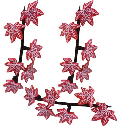 Fogukier Ivy Fridge Magnets | Artificial Ivy Sticker With Articulating Stems For Fridge,Decorative Fake Ivy Magnet Pad With Stems For Refrigerator, Wardrobe, Cabinet