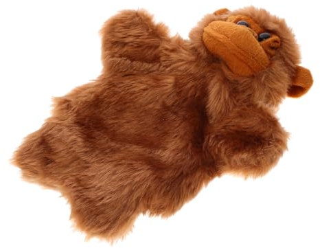 JOINPAYA Gorilla-Puppe Für Kleinkinder Plüsch-handpuppe Lernspielzeug Für Jungen Und Mädchen Jungen Und Mädchen