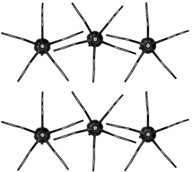 (6 Piezas) Q7 Max+ Cepillos laterales para Roborock Q5 Pro, Q5 Pro+, Q5 Max+, Q7 Max+, Q7 Max, Q8 Max+, Q Revo, Qrevo S, Qrevo Pro, Qrevo Slim, Qrevo Master, S7 MaxV Ultra, S8 MaxV Ultra, S8 Pro Ultra