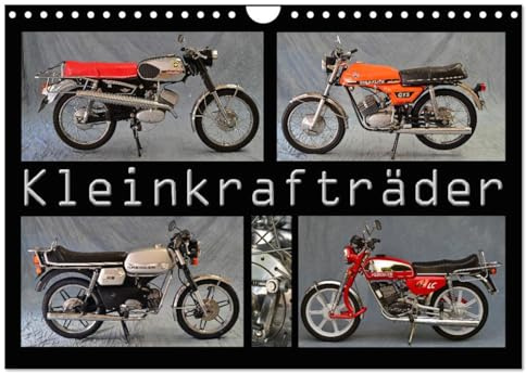 Kleinkrafträder (Wandkalender 2026 DIN A4 quer), CALVENDO Monatskalender: Aus vergangenen Tagen (CALVENDO Mobilitaet)