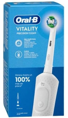 Braun Oral-B Vitality Pro, Precision Clean Zahnbürste, Weiß