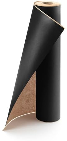 FloristryWarehouse Rouleau de papier kraft noir 50 cm x 100 m