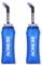 TRIWONDER Gourde Souple Pliable Flasque Running avec Longue Paille Bouteille d'eau Souple Poche Hydratation Réservoir d'eau Flacon pour Sport Utilisation en Extérieur (600 ML - 2 Pièces)