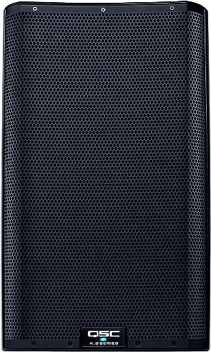 QSC K12.2 conjunto de altavoces 1.0 canales Negro - Set de altavoces (1.0 canales, Universal, Negro, Acrilonitrilo butadieno estireno (ABS), CE, WEEE, UL, China RoHS, RoHS II, FCC B, D)
